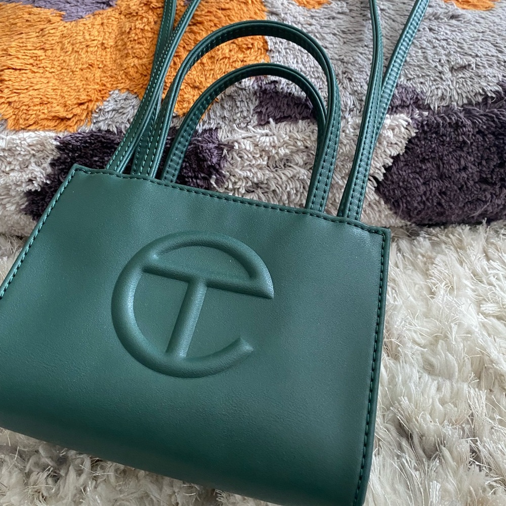 BNWT Telfar Small (mini) Shopping Bag - Dark Olive